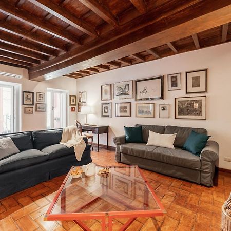 Domus Quiritum Charming, Appartamento D'Epoca A Campo De' Fiori Rom Eksteriør billede