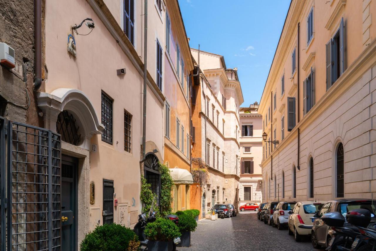 Domus Quiritum Charming, Appartamento D'Epoca A Campo De' Fiori Rom Eksteriør billede